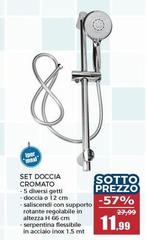 Iper - Set Doccia Cromato