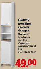 Livarno - Armadietto A Colonna Da Bagno
