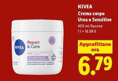 Nivea - Crema Corpo Urea O Sensitive