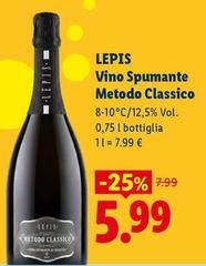 Lepis - Vino Spumante Metodo Classico