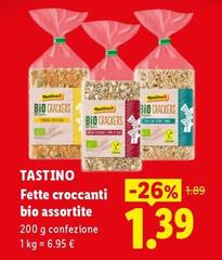 Tastino - Fette Croccanti Bio Assortite