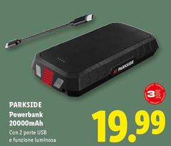 Parkside - Powerbank 20000mAh