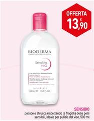 Bioderma - Sensibio Pulisce E Strucca Rispettando La Fragilità Delle Pelli Sensibili, Ideale Per Pulizia Del Viso