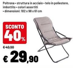 Poltrona Struttura In Acciaio
