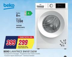 Beko - Lavatrice BMX8126DW