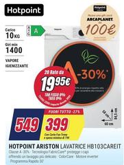 Ariston - Hotpoint Lavatrice HB103CAREIT