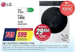LG - Lavatrice F4nx5011tkb