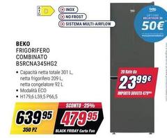 Beko - Frigorifero Combinato B5RCNA345HG2