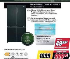 Samsung - Frigorifero Cube 90 Serie 3