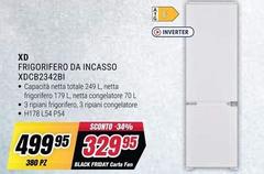 Frigorifero Da Incasso XDCB23421BI