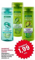 Garnier - Shampoo O Balasamo Assortiti Fructis