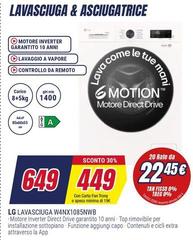 LG - Lavasciuga W4NX108SNWB