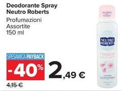 Neutro Roberts - Deodorante Spray