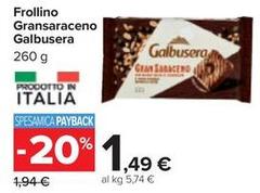 Galbusera - Frollino Gransaraceno