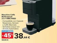 Capsule - Macchina Caffè Multicapsule 3 In 1