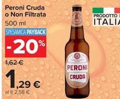 Peroni -  Cruda O Non Filtrata