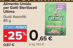 Ultima - Alimento Umido Per Gatti Sterilizzati