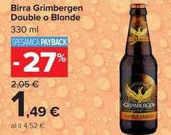 Grimbergen - Birra Double O Blonde