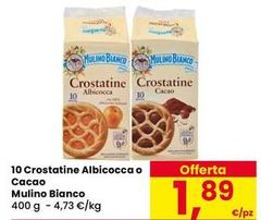 Mulino Bianco - 10 Crostatine Albicocca O Cacao