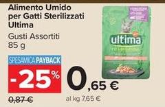Ultima - Alimento Umido Per Gatti Sterilizzati
