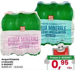 S budget - Acqua Frizzante O Naturale