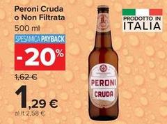 Peroni -  Cruda O Non Filtrata