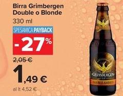 Grimbergen - Birra Double O Blonde