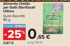 Ultima - Alimento Umido Per Gatti Sterilizzati