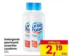 Lysoform - Detergente Pavimenti Assortito