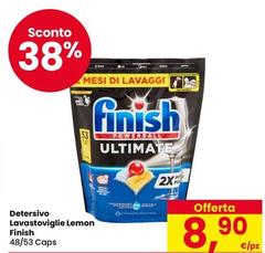 Finish - Detersivo Lavastoviglie Lemon