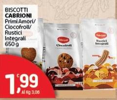 Cabrioni - Biscotti