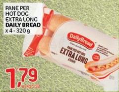 Daily bread - Pane Per Hot Dog Extra Long