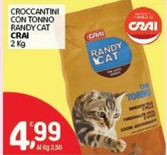 Crai - Croccantini Con Tonno Randy Cat