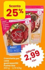 Purina - Crocchette Per Cane Gusti Assortiti One
