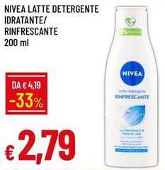 Nivea - Latte Detergente Idratante/Rinfrescante