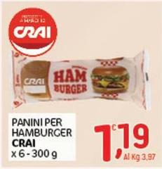 Crai - Panini Per Hamburger