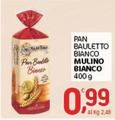 Mulino Bianco - Pan Bauletto Bianco