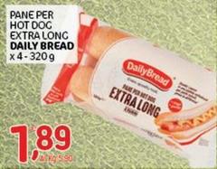 Daily bread - Pane Per Hot Dog Extra Long