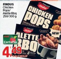 Findus - Chicken Pops/ Alette Bbq