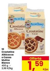 Mulino Bianco - Crostatine Albicocca O Cacao