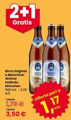 HB - Birra Original O Munchner Weisse Hoibrau