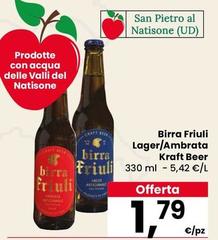 Kraft - Birra Lager/Ambrata