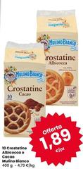 Mulino Bianco - 10 Crostatine Albicocca O Cacao