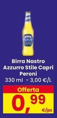 Peroni - Birra Nastro Azzurro Stile Capri