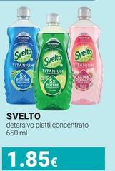 Svelto - Detersivo Piatti Concentrato