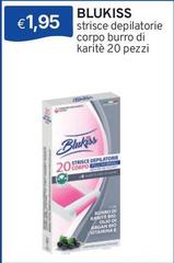Bio - Strisce Depilatorie Corpo Burro Di Karité 20 Pezzi