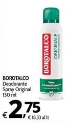 Borotalco - Deodorante Spray Original