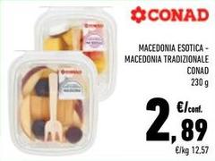 Conad - Macedonia Esotica- Macedonia Tradizionale