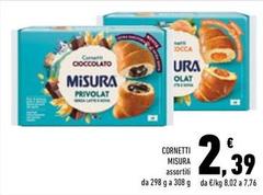 Misura - Cornetti