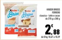 Ferrero - Kinder Brioss